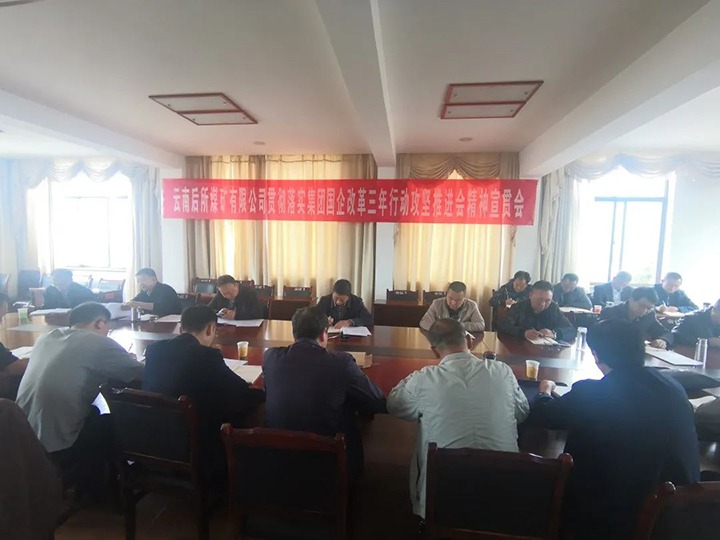 云南后所煤矿有限公司深刻进建贯彻云煤（南宫NG28）集团国企鼎新三年行动攻坚推动会会议心灵