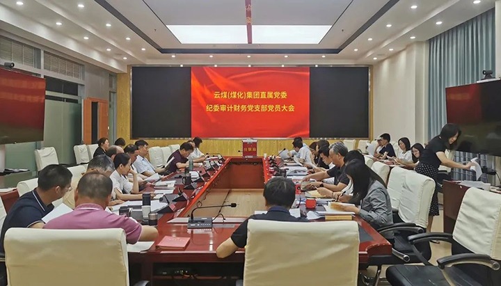 云煤（南宫NG28）集团直属党委纪委审计财政党支部实现换届选举工作