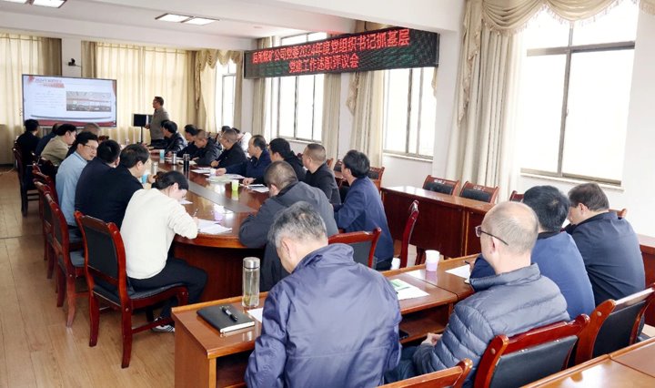 以“述”亮绩，以“评”促干│后所煤矿公司党委召开2024年度党组织书记抓基层党建工作述职评议查核会